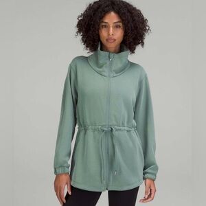 lululemon Softstreme Cinch-Waist
Jacket in Tidewater Teal - size 10